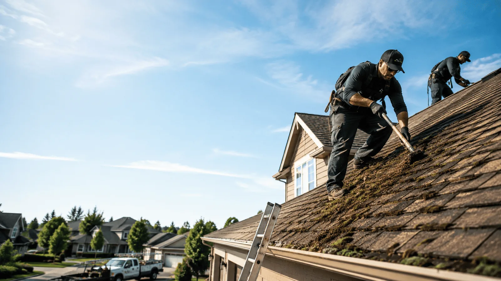 Roof Moss Removal in Whittier, NC near me